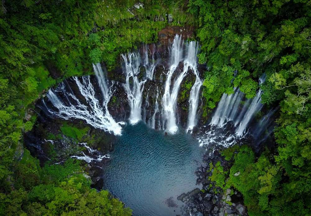 Wodospady Langevin na wyspie Reunion