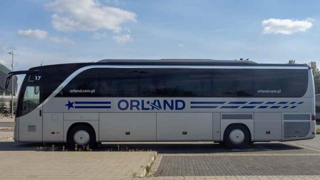 Autokar Orland na trasie Polska Niemcy