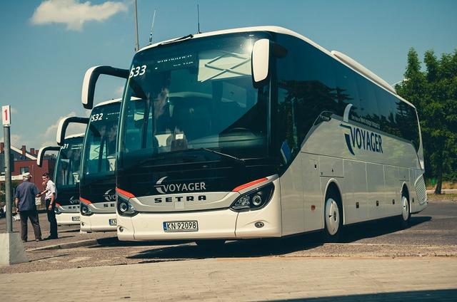 Voyager Transport autobus nad Bałtyk