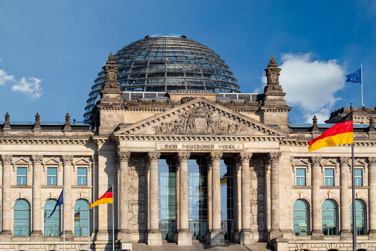 Budynek Reichstagu w Berlinie