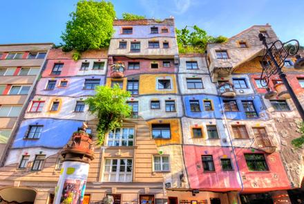 Dom Hundertwassera w Wiedniu, Austria