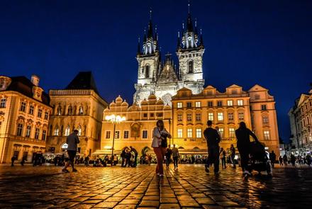 Praga - festiwal światła