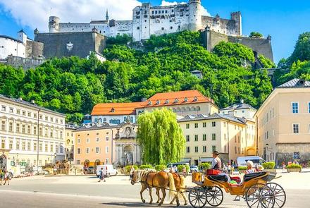 Salzburg i Hallstatt