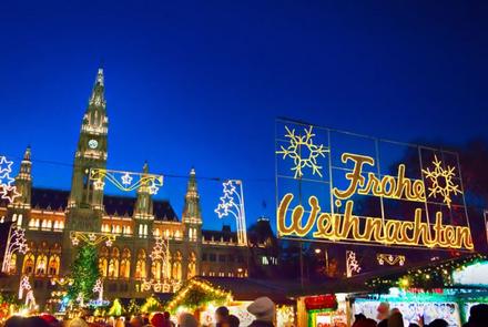Wiedeń - jarmark Bożonarodzeniowy 