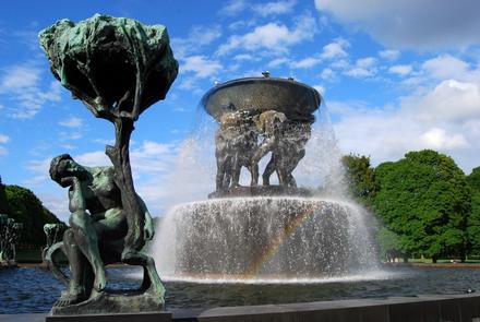 Park rzeźb Vigeland w Oslo