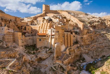 Betlejem — Klasztor Świętej Ławry Świętego Sabbasa Świętego